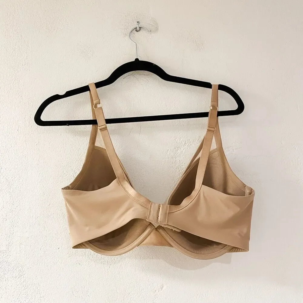 Thirdlove 24/7 Classic Contour Plunge Bra in Tan 36F